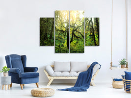 4-piece-canvas-print-dreamy-forest