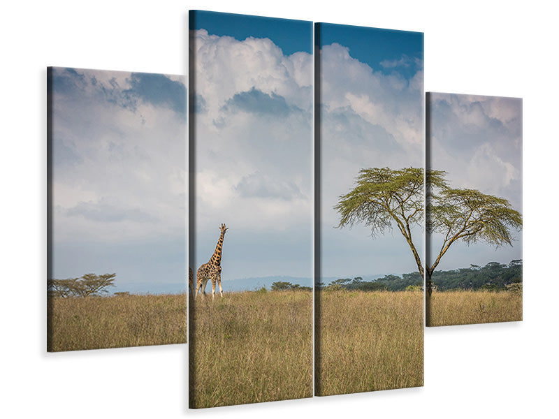 4-piece-canvas-print-east-africa