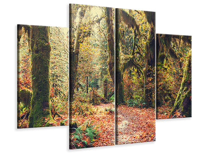 4-piece-canvas-print-fairies-forest