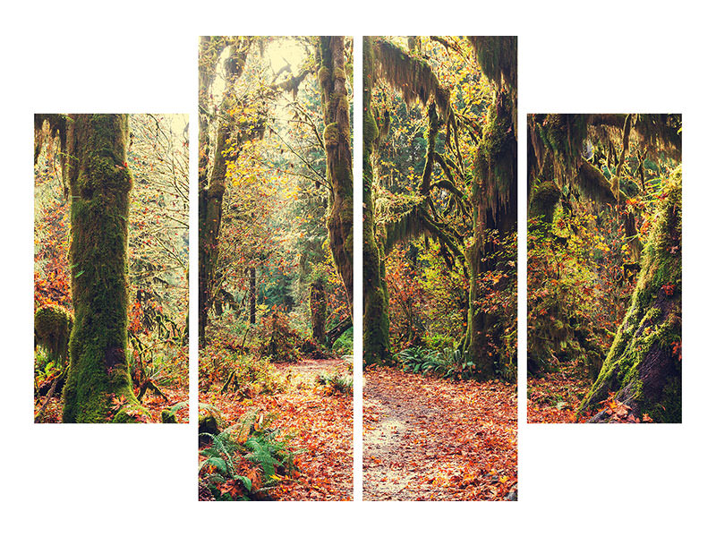 4-piece-canvas-print-fairies-forest