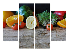 4-piece-canvas-print-fruit-and-vegetables