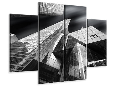 4-piece-canvas-print-glass-city