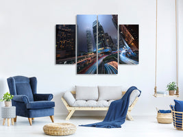 4-piece-canvas-print-hong-kong-city-lights