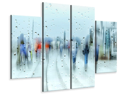 4-piece-canvas-print-its-raining