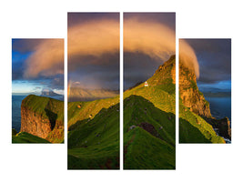 4-piece-canvas-print-kallur-sunset