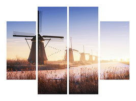 4-piece-canvas-print-kinderdijk-iv