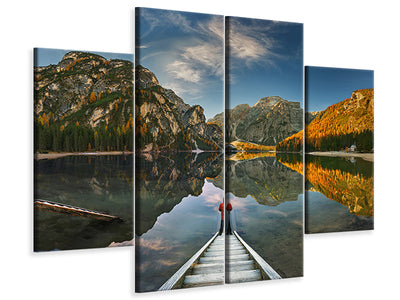 4-piece-canvas-print-morning-silence