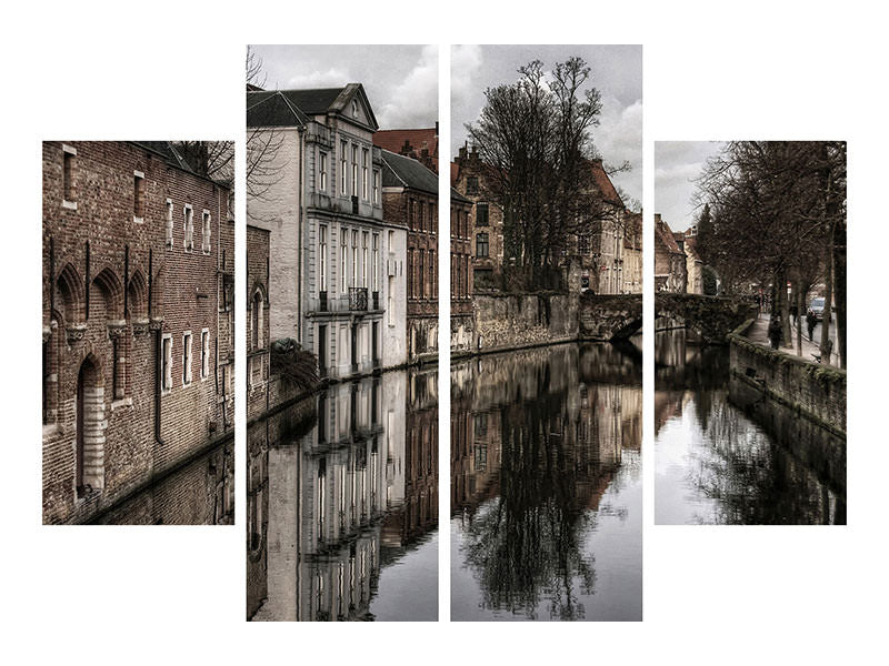 4-piece-canvas-print-reflections-of-the-past