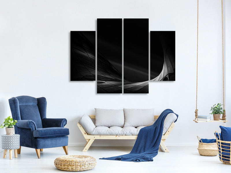 4-piece-canvas-print-space-last-final-frontier