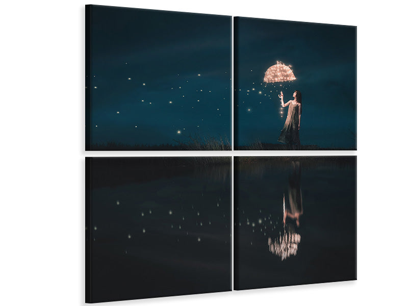 4-piece-canvas-print-starfall