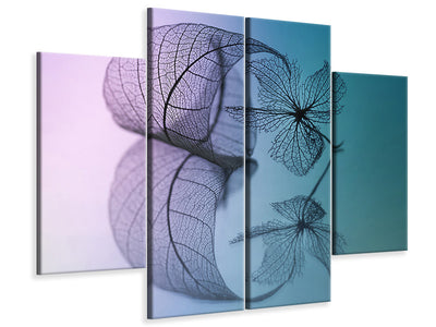 4-piece-canvas-print-story-of-leaf-and-flower