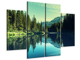 4-piece-canvas-print-the-music-of-silence-in-the-mountains