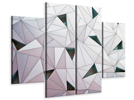 4-piece-canvas-print-triangulation-i