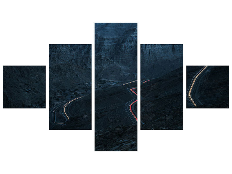 5-piece-canvas-print-a-to-b