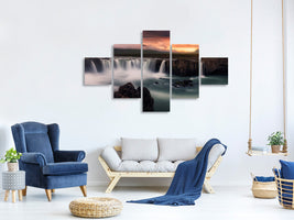 5-piece-canvas-print-fire-and-water-ii