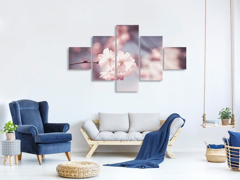 5-piece-canvas-print-flower-xl