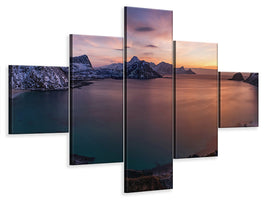 5-piece-canvas-print-haukland