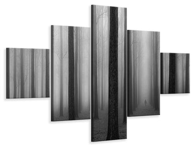 5-piece-canvas-print-in-a-fog