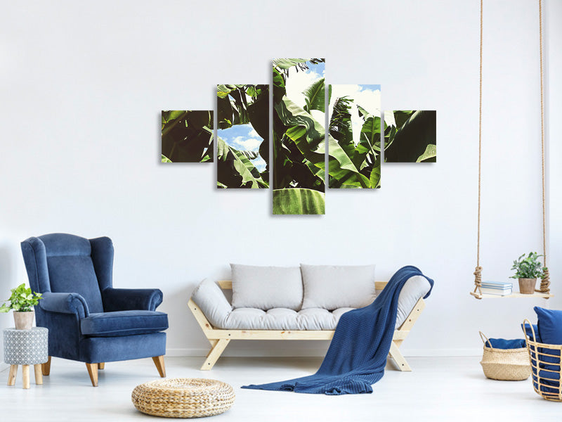 5-piece-canvas-print-in-the-middle-of-the-jungle