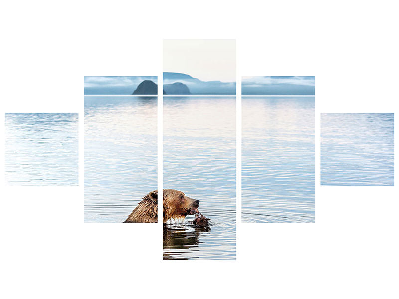 5-piece-canvas-print-kurile-lake