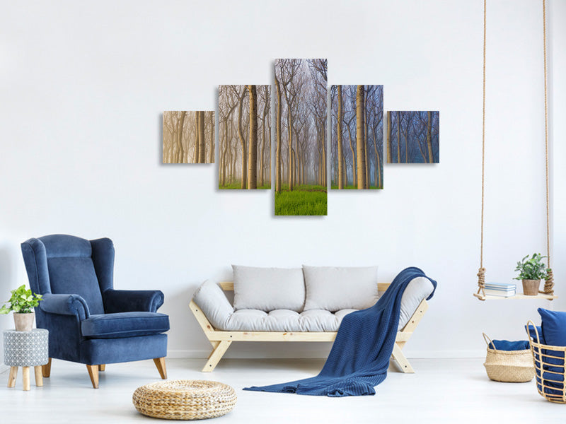 5-piece-canvas-print-morning-of-the-forest
