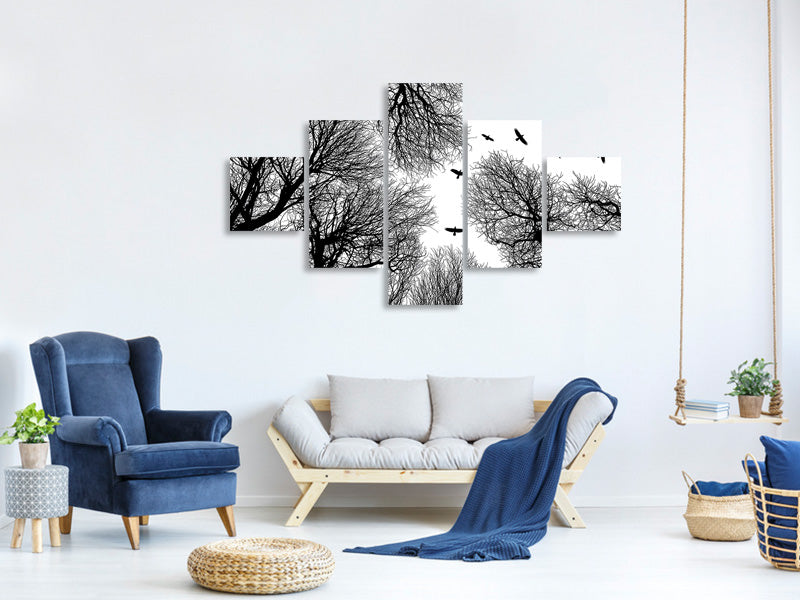 5-piece-canvas-print-out-to-the-open