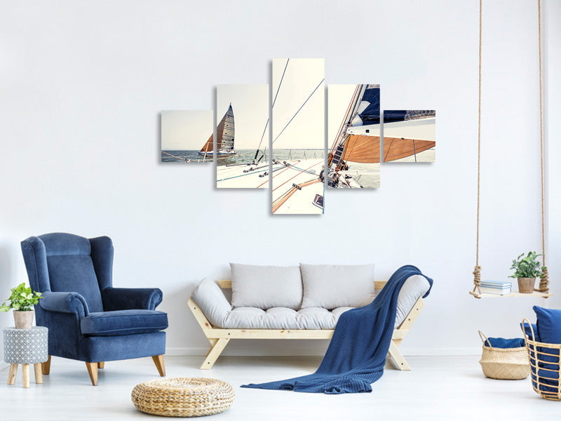 5-piece-canvas-print-yacht