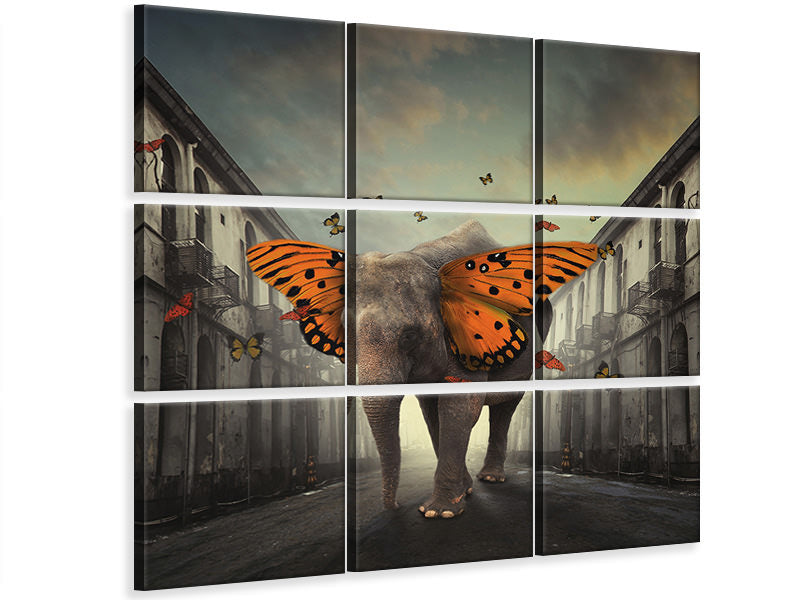 9-piece-canvas-print-butterphant