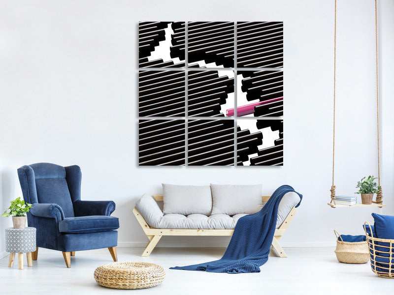 9-piece-canvas-print-drinking-straws