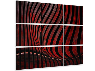 9-piece-canvas-print-optic-illusion