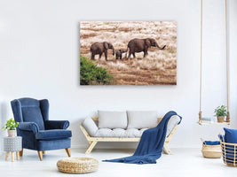 canvas-print-elephant-family-tanzania-x