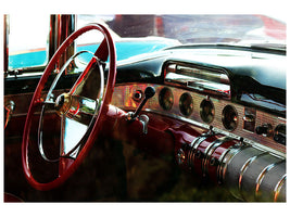 canvas-print-interior-of-a-vintage-car