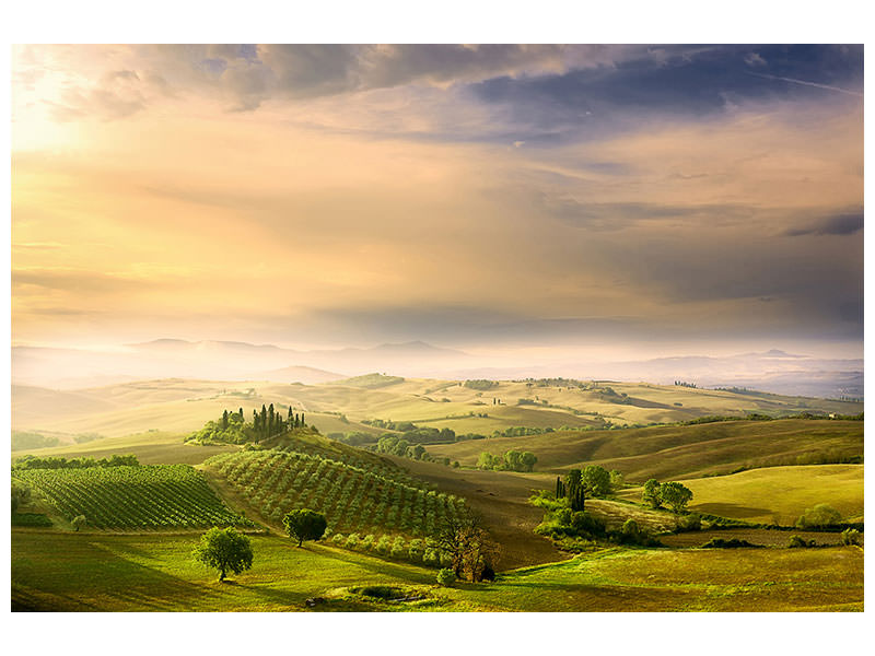 canvas-print-podere-belvedere-sunrise