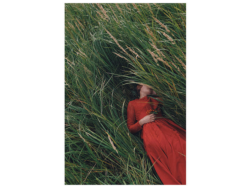 canvas-print-red-dress