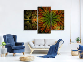 modern-3-piece-canvas-print-abstract-floral-pattern