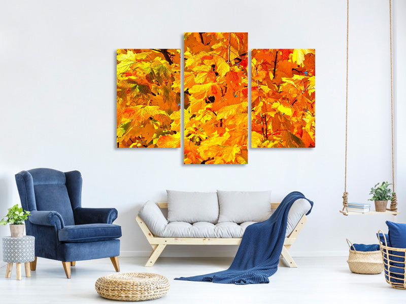 modern-3-piece-canvas-print-autumn-leaves-ii