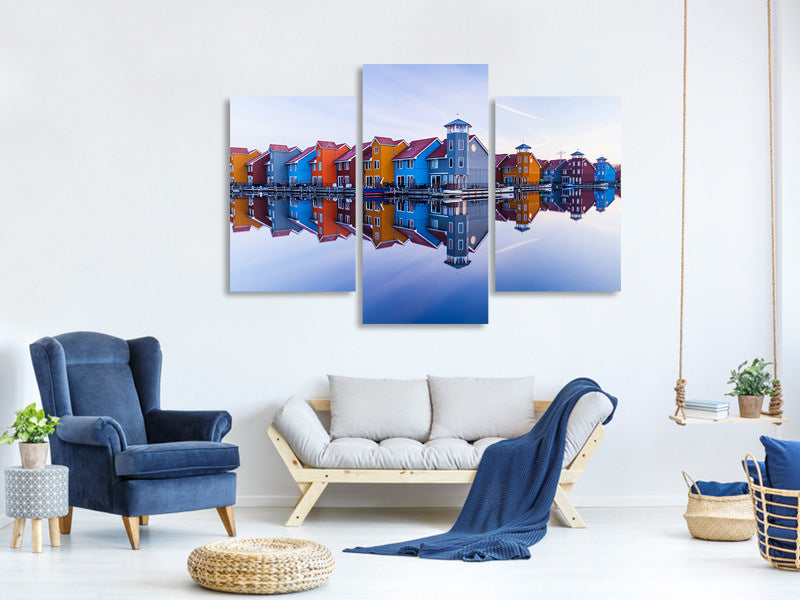 modern-3-piece-canvas-print-colored-homes