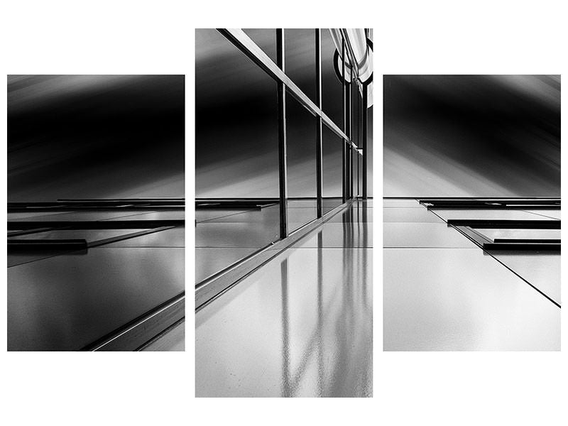modern-3-piece-canvas-print-lines-and-reflections