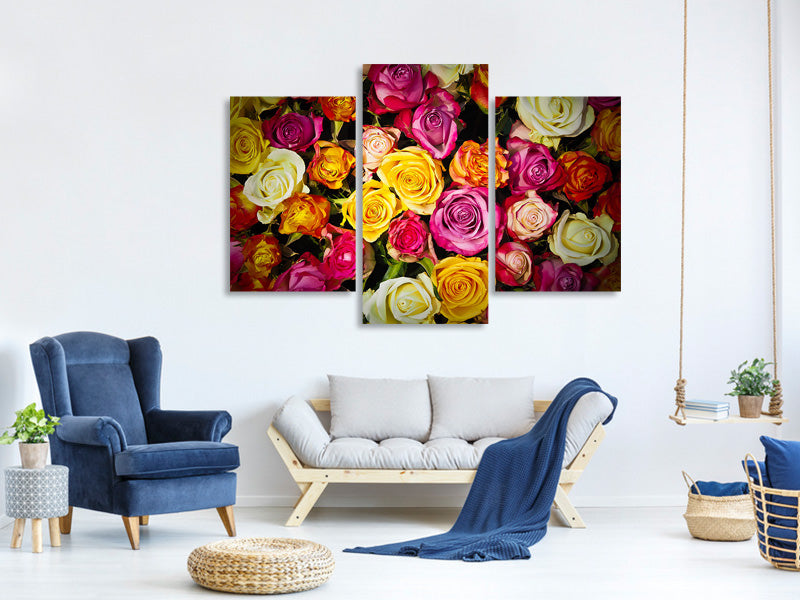modern-3-piece-canvas-print-many-colorful-rose-petals