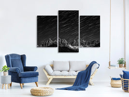 modern-3-piece-canvas-print-starfall-in-the-dolomites