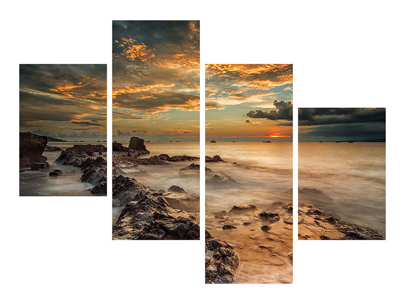 modern-4-piece-canvas-print-angry-beach