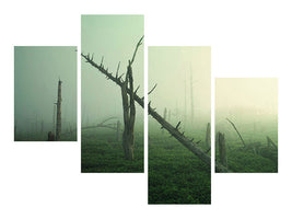 modern-4-piece-canvas-print-beautiful-rot