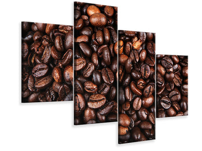 modern-4-piece-canvas-print-coffee-beans-in-xxl