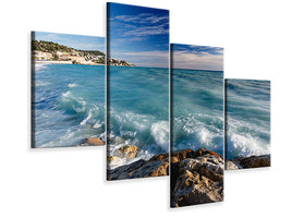 modern-4-piece-canvas-print-cote-dazur