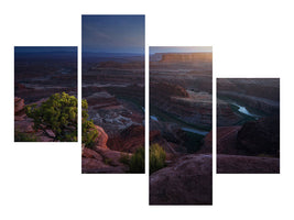 modern-4-piece-canvas-print-deadhorse-land