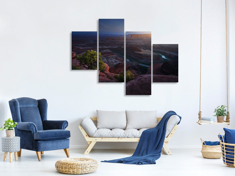 modern-4-piece-canvas-print-deadhorse-land