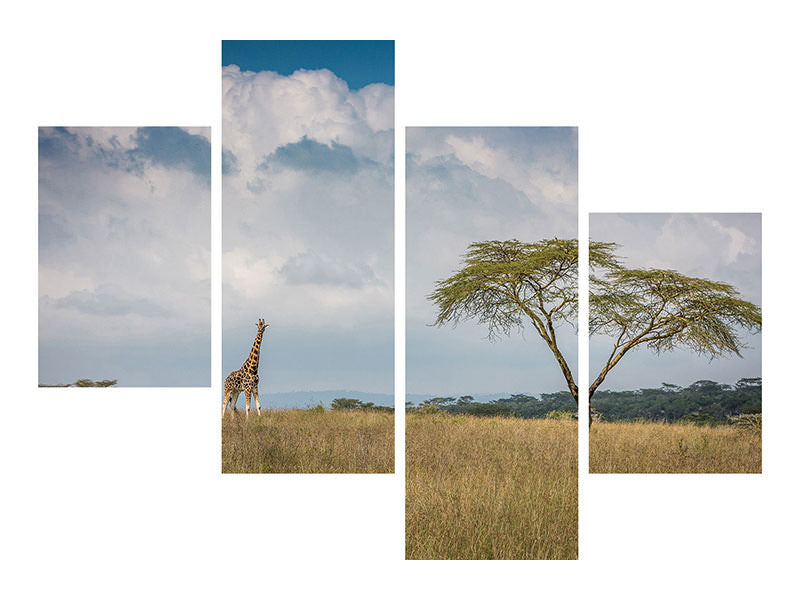 modern-4-piece-canvas-print-east-africa