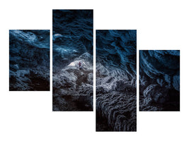 modern-4-piece-canvas-print-exploring-a-fronzen-blue-world