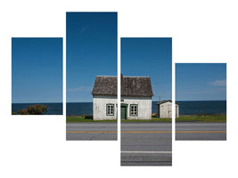 modern-4-piece-canvas-print-house-on-the-road