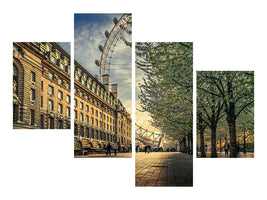 modern-4-piece-canvas-print-last-daylights-at-the-london-eye